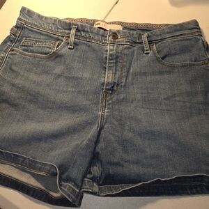 Womens Size 12 Levi's Blue Jean Shorts